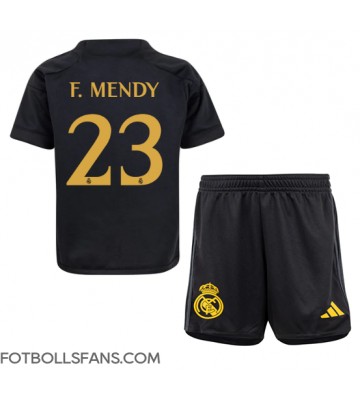 Real Madrid Ferland Mendy #23 Replika Tredje Tröja Barn 2023-24 Kortärmad (+ Korta byxor)